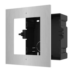 Hikvision DS-KD-ACF1-S 1 Module Bracket for Intercom Indoor & Outdoor use, Silver